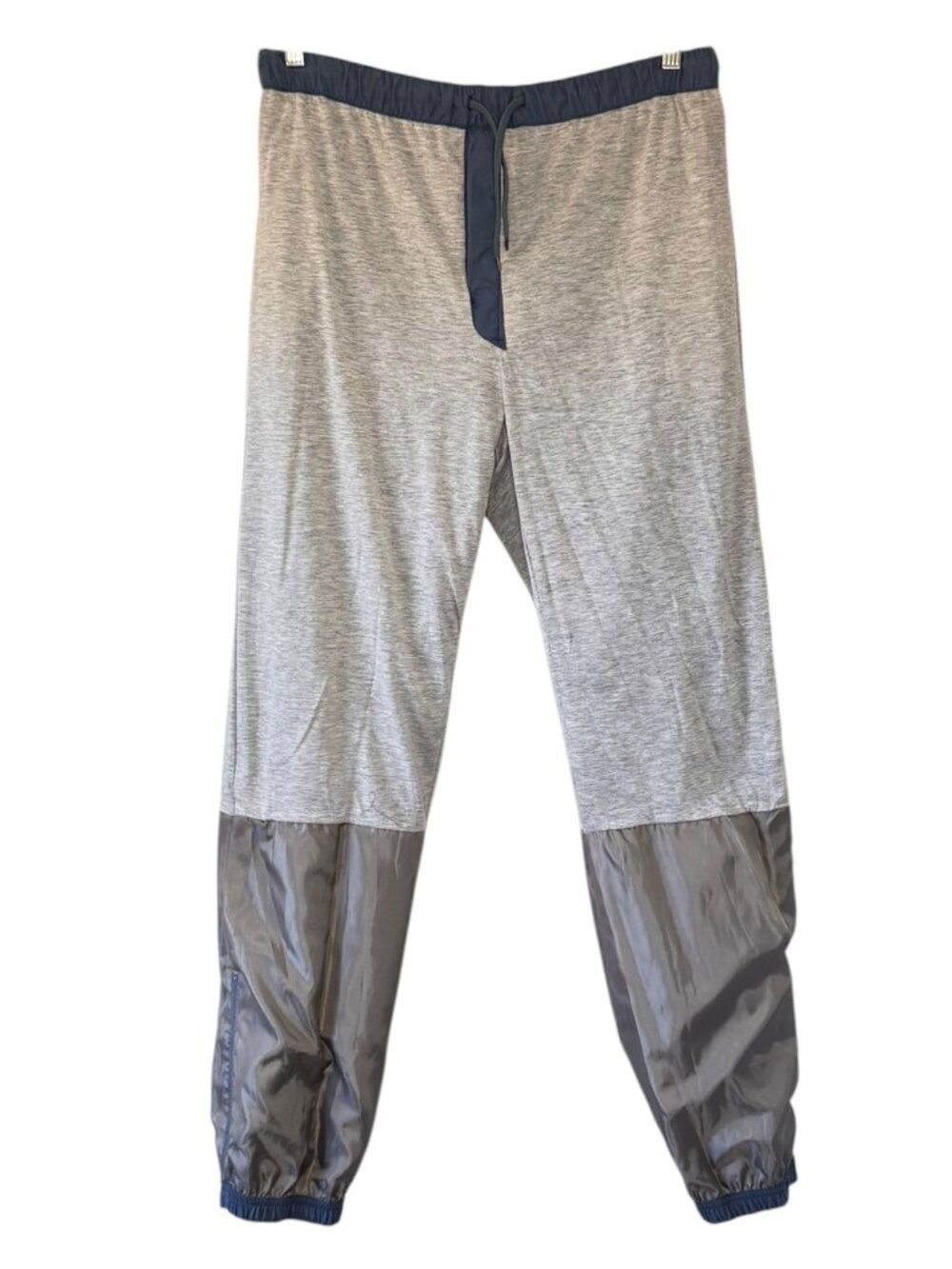 NEW Vintage Weatherproof Performance Men's Nylon Blend Joggers Blue Zip Fly L - Picture 4 of 11